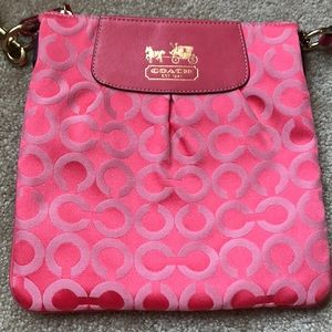 Coach cross body purse
